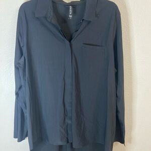 Long Sleeve Shirt/blose/tunic Stretch Athleta Size L